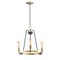Maxim Lighting Haven 3-Light 18.5" Wide Oil Rubbed Bronze / Antique Brass Chandelier 11733OIAB - alternate 1